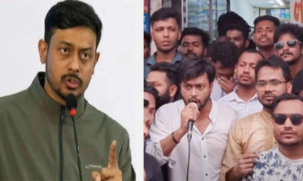 পাটওয়ারীকে ডিম নিক্ষেপ করব না, গরুর দড়ি দিয়ে বেঁধে ফেলব : ছাত্রদল নেতা