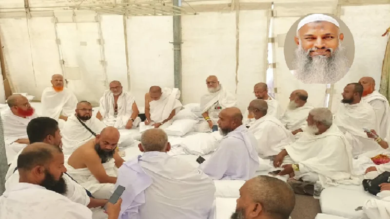 লাব্বাইক ধ্বনিতে মুখরিত মিনার প্রান্তর, হাজিদের খোঁজ নিলেন ধর্মমন্ত্রী কায়কোবাদ