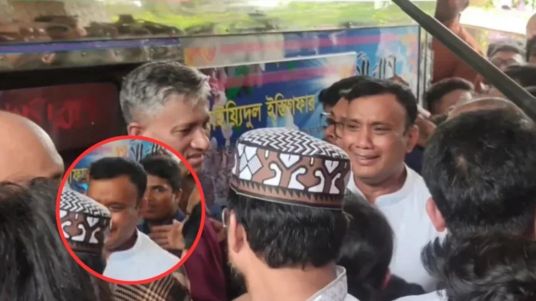 প্যারোলে মুক্তি পেয়ে বাবার জানাজায় অঝোরে কাঁদলেন সাবেক এমপি সুজন