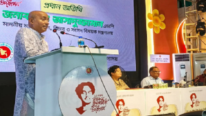 গুন্ডা ও ভণ্ডরা ধর্মের আবরণে রাজনীতি করে: আইনমন্ত্রী