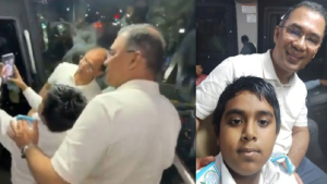 শিশুর আবদারে গাড়িবহর থামালেন প্রধানমন্ত্রী, তুললেন সেলফি