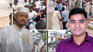 নাছির উদ্দীন পাটোয়ারীকে ডিম নিক্ষেপ, দুজনকে গ্রেপ্তারের দাবি ছাত্রদলের নাসিরের