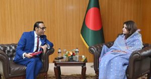 মধ্যপ্রাচ্যের স্থিতিশীলতার জন্য ওমানের নেতৃত্বের প্রশংসা করলেন প্রতিমন্ত্রী শামা