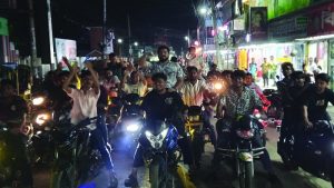নিষিদ্ধ ছাত্রলীগের পোস্টারিংয়ের প্রতিবাদে মেহেরপুরে ছাত্রদলের বিক্ষোভ
