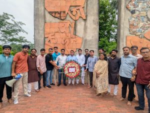 কুমিল্লা বিশ্ববিদ্যালয় শাখা ছাত্রদলের আনন্দ মিছিল
