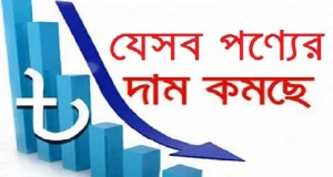 দাম কমবে যেসব পণ্যের