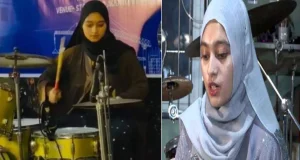 পরিচয় মিলেছে বোরকা পরে ড্রাম বাজিয়ে ভাইরাল হওয়া সেই তরুণীর