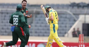 ০ রানেই অস্ট্রেলিয়ার ৩ উইকেট তুলে নিল টাইগাররা