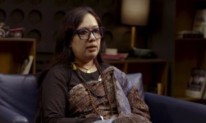 আমি ছাড়া কেউ মাজার ভাঙার বিরুদ্ধে কথা বলে না : রুমিন ফারহানা