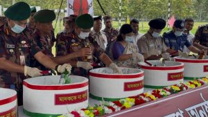 সাতক্ষীরায় ৭৩ কোটি ৭৫ লাখ টাকার মাদক ধ্বংস করল বিজিবি