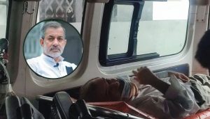 অ্যাম্বুলেন্সে ট্রাইব্যুনালে আনা হলো সাবেক এমপি ফজলে করিমকে