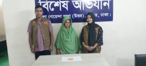 ডিবির অভিযানে ৩০০ পিস ইয়াবা উদ্ধার, নারী কারবারি গ্রেপ্তার