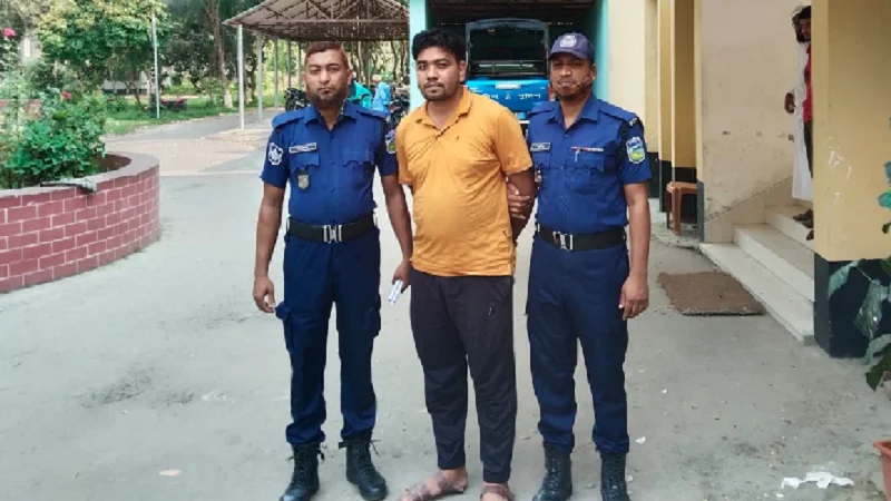 টাকা আত্মসাত মামলায় যুবলীগ নেতা গ্রেপ্তার