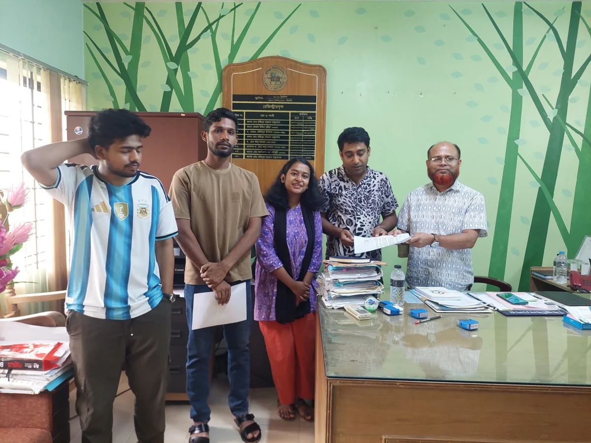 শিক্ষার্থীদের জন্য বড় পর্দায় বিশ্বকাপ প্রদর্শনের প্রস্তাব কুবি ছাত্রদলের