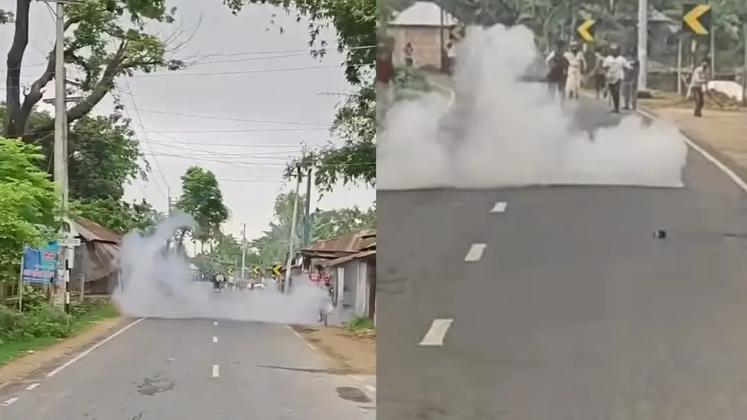 পানহাটির দখল নিয়ে বিএনপি-জামায়াতের ধাওয়া-পাল্টা ধাওয়া, ককটেল বিস্ফোরণ