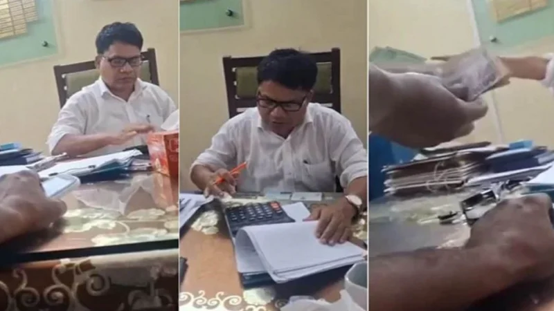 ক্যালকুলেটরে হিসাব করে ঘুষ নেন সরকারি কর্মকর্তা, বললেন ‘১৫ পারসেন্টে ৩৮ হাজার’