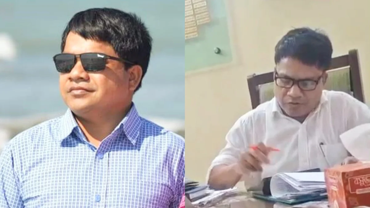 ঘুষের গ্ৰহনের ভিডিও ভাইরাল, একদিন পরই প্রত্যাহার দেবীগঞ্জের পিআইও বাবুল