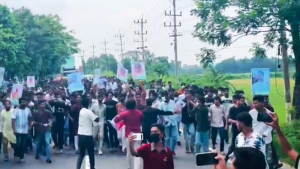 কুমিল্লায় নিষিদ্ধ ছাত্রলীগের ঝটিকা মিছিল, আটক ৪৫