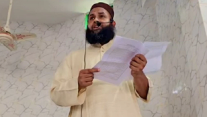 জুমার নামাজে ইমামতি করে প্রশংসায় ভাসছেন ইউএনও