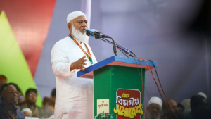 ব্যাংক ডাকাতের গাড়িতে চড়ে সংসদে যাওয়া সরকার জনগণের নয়: জামায়াত আমির