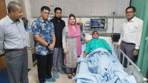 হঠাৎ বুকে ব্যাথা: রাষ্ট্রদূত মুশফিকুল ফজল আনসারী সিএমএইচে ভর্তি