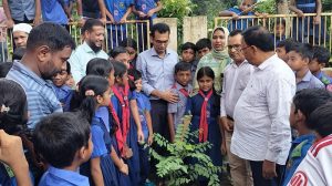প্রধানমন্ত্রীর বৃক্ষরোপণ কর্মসূচির উদ্বোধন, প্রতিটি বিদ্যালয়ে অন্তত ৩টি গাছ লাগানোর আহ্বান ইউএনওর
