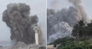 ধ্বংস সামুদ্রিক নজরদারি টাওয়ার, একের পর এক পাল্টা হামলা ইরানের