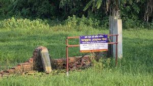 রূপগঞ্জে চাঁদা না পেয়ে ব্যবসায়ীর জমির নির্মাণকাজে ভাঙচুর চালিয়ে জমি দখলের চেষ্টা