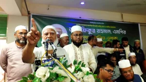 সংসদে সরকারকে জানিয়ে বন্যা পরিস্থিতির স্থায়ী সমাধানে উদ্যোগ নেব: জামায়াত আমির