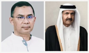 কাতারের সাবেক আমিরের মৃত্যুতে প্রধানমন্ত্রীর শোক
