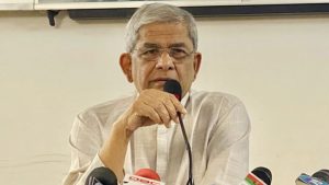 অর্থনৈতিক অনিয়মের কারণে দেশের অর্থনীতি চাপের মুখে পড়েছে: মির্জা ফখরুল
