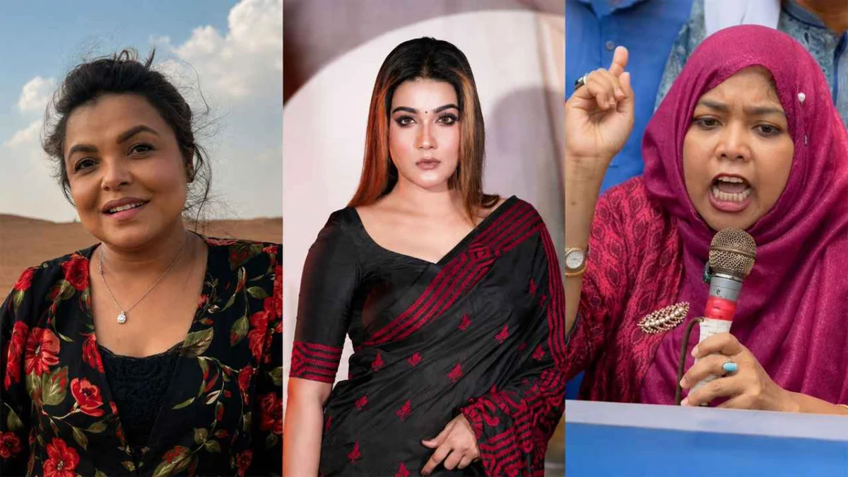 জুলাই আন্দোলনকে কটাক্ষ: শাওন, মাহিসহ তিনজনের বিরুদ্ধে মামলা