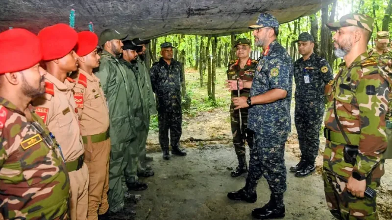 সেনাবাহিনীর গ্রীষ্মকালীন মহড়ায় প্রথমবার অংশ নিলো আনসার-ভিডিপি