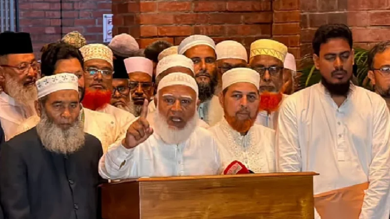 সংবিধানে গণভোটের বিধান না থাকলে ২০২৬ সালে নির্বাচনও নেই: শফিকুর রহমান