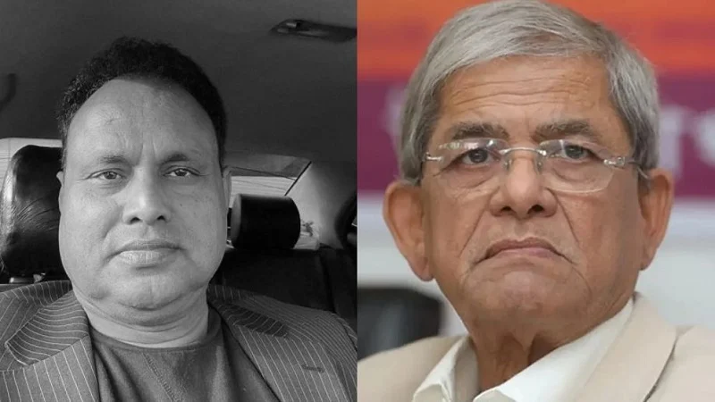 যুবদলের সাবেক সহ-সভাপতির মৃত্যুতে বিএনপি মহাসচিব মির্জা ফখরুলের শোক