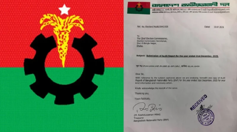 ইসিতে আয়-ব্যয়ের হিসাব জমা দিল বিএনপি