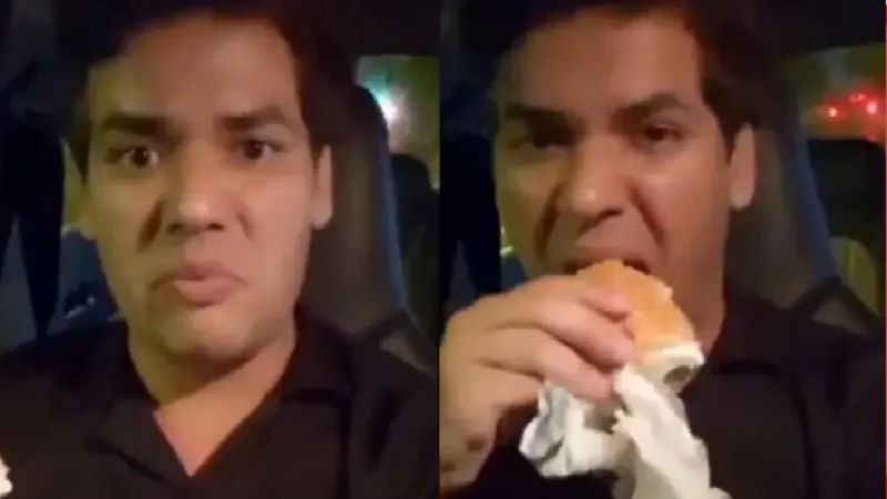 বার্গার খাওয়ার অপরাধে ভারতের ‘ককরোচ পার্টি’র মুখপাত্র বরখাস্ত