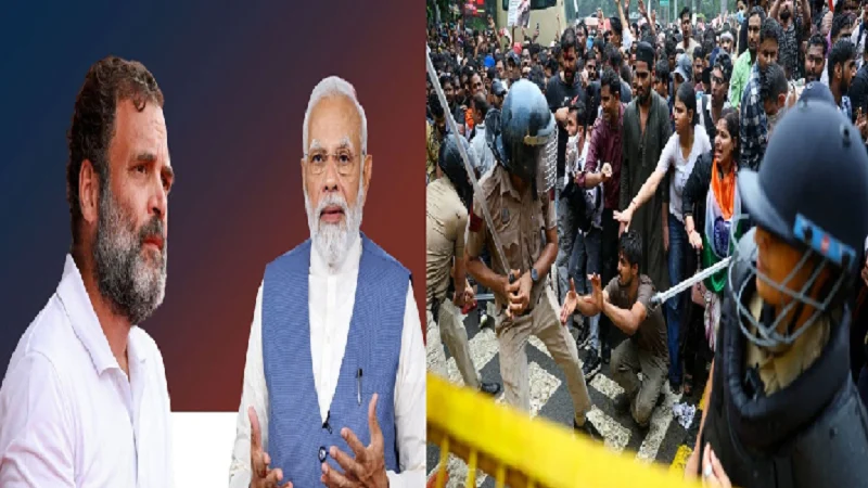 মোদি-রাহুলের তীব্র বাকযুদ্ধ, আন্দোলনে উত্তপ্ত ভারত