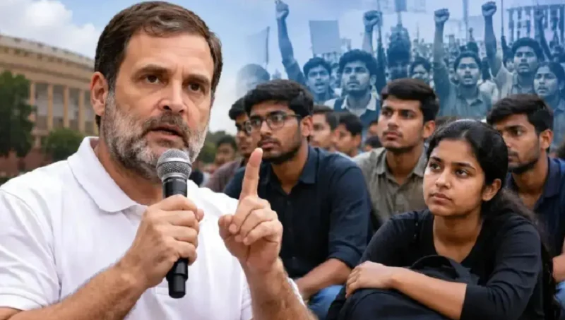 শিক্ষার্থীদের হুমকি দেওয়ার সাহস আপনারা কোথায় পান: রাহুল গান্ধী