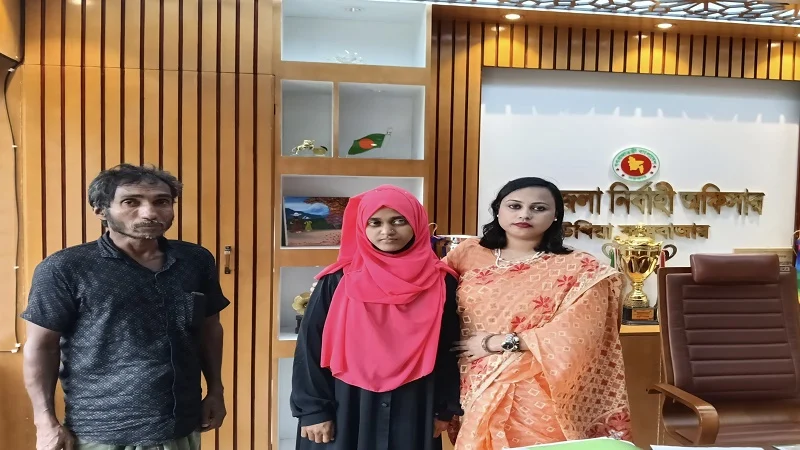 অর্থাভাবে আটকে ছিল চিকিৎসা, পাশে দাঁড়ালেন ইউএনও পান্না আক্তার