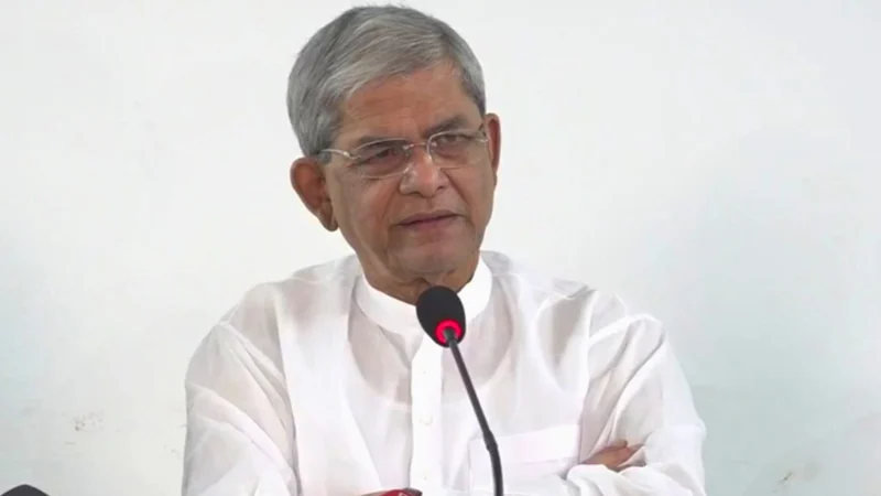 যারা ৭১ ভুলে যেতে চায় তারা বাংলাদেশকে বিশ্বাস করে না: মির্জা ফখরুল