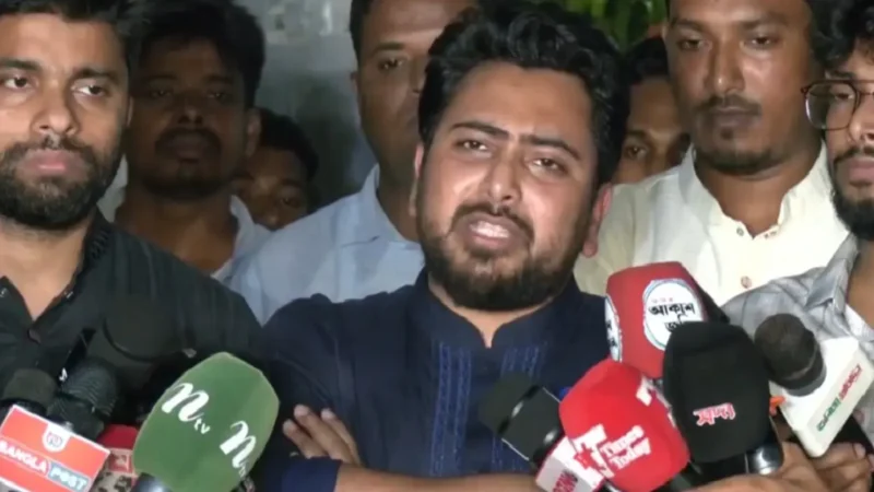 গ্যাসের দাম বৃদ্ধি করলে পেট্রোবাংলা ঘেরাওয়ের হুঁশিয়ারি নাহিদের