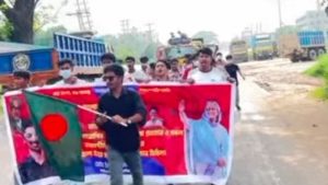 মহাসড়কে আ.লীগের ঝটিকা মিছিল, গ্রেফতার ১৩