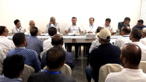 তারেক রহমানের সঙ্গে রংপুর বিভাগের বিএনপি নেতাদের বৈঠক