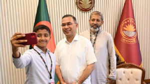 প্রধানমন্ত্রীর সঙ্গে সাক্ষাৎ করল সেই তাহসিন