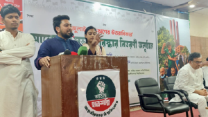 রক্ত লেখা ইতিহাস কখনো মুছে যায় না: নাহিদ ইসলাম