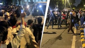 দিল্লিতে এবার পুলিশকে ধাওয়া দিলো বিক্ষোভকারীরা, পরিস্থিতি নিয়ন্ত্রণে আনতে ইন্টারনেট বন্ধ