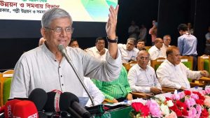 বিএনপিকে যারা ফ্যাসিবাদের দল বলেন, তাদের জ্ঞানের অভাব আছে: মির্জা ফখরুল