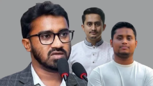 হাসনাত- সারজিস গণঅভ্যুত্থানের সাথে বেইমানি করার কারণে ছাত্র উপদেষ্টা হতে পারেনি: রাশেদ খাঁন
