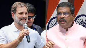 শিক্ষার্থীদের সমাধান নয়, রাজনৈতিক শিরোনামই চেয়েছেন রাহুল: ভারতের শিক্ষামন্ত্রী